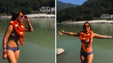 Rishikesh Foreigner Bikini Viral Video