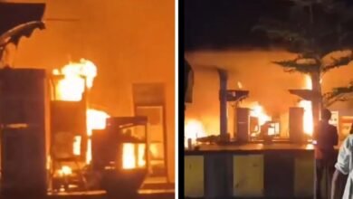 Petrol Pump Fire
